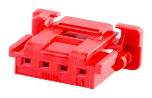 560123-0402 WTB Housing, Rcpt, 4Pos, 1ROW, 2mm, Red Molex