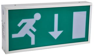PEL00781 - LED Emergency Exit Sign, Maintained - PRO ELEC