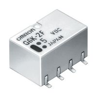 G6KU-2F-Y-Tr 5 DC45 Signal Relay, DPDT, 4.5VDC, 1A, SMD Omron