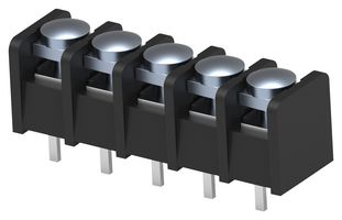 2-1437667-8 Terminal Block, Barrier, 5Pos, 12AWG Buchanan - Te Connectivity