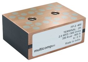 MP004036 - Power Film Capacitor, Metallized PP, 0.2 µF, ± 10%, Induction Heating, Resonant Power Supplies - MULTICOMP PRO