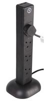 PEL00137 - Surge Protector, 8 Outlets, UK, 13 A, 250 V, UK Type G, 5 m - PRO ELEC