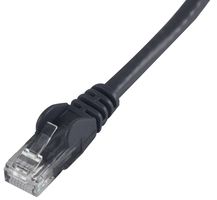 PSG90526 - Ethernet Cable, Cat6, Cat6, RJ45 Plug to RJ45 Plug, UTP (Unshielded Twisted Pair), Black, 1 m - PRO SIGNAL