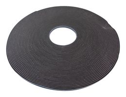 MP005132 - Foam Tape, Single Sided, PVC (Polyvinyl Chloride), Black, Grey, 20 mm x 7.5 m - MULTICOMP PRO