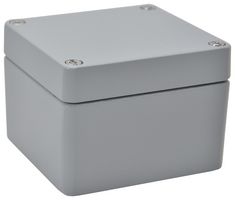 MP007225 - Metal Enclosure, Junction Box, Aluminium Alloy, 57 mm, 80 mm, 75 mm, IP66 - MULTICOMP PRO