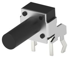 2-1825027-4 Tactile SW, SPST, 0.05A, 24Vdc, 260GF Te Connectivity