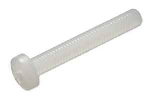 MP008111 - Screw, Pan Head Phillips, M4, Nylon (Polyamide), 16 mm Length - MULTICOMP PRO