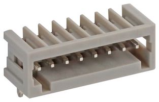 MP008958 - Terminal Block, Header, 2.5 mm, 10 Ways, 4 A, 150 V, Through Hole Right Angle - MULTICOMP PRO