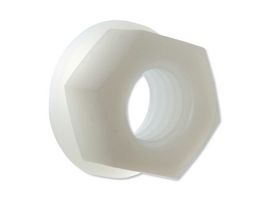 MP010361 - Flange Nut and Washer, Nylon, Plain, M6 x 6 - MULTICOMP PRO