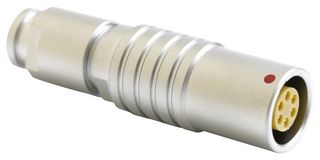 MCPHG1BC306KS62Z - Circular Connector, Standard Circular Connector, 00 Series, Cable Mount Receptacle, 6 Contacts - MULTICOMP PRO