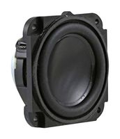 MCABS-267-RC - Speaker, Miniature, 8ohm, 4W, 83dB, 200Hz to 20kHz, Rectangular, Flange Mount, 31.7L x 32.7W x 16.5D - MULTICOMP PRO