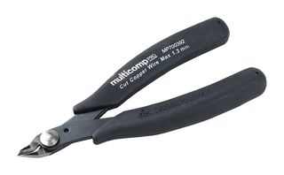 MP700392 - Cutter, Micro, 130 mm, Flush, 1.3 mm, 50 °, Multicomp Pro Cutters and Pliers - MULTICOMP PRO
