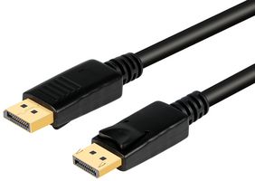 PSG3486-DP-3M - Audio / Video Cable Assembly, DisplayPort Plug, DisplayPort Plug, 9.8 ft, 3 m, Black - PRO SIGNAL