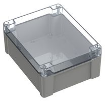 MP011705 - Plastic Enclosure, Multipurpose, Polycarbonate, 105.64 mm, 191.14 mm, 240 mm, IP40, IP65 - MULTICOMP PRO