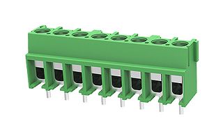 MP012005 - Wire-To-Board Terminal Block, 5 mm, 8 Ways, 20 AWG, 12 AWG, 4 mm², Screw - MULTICOMP PRO