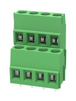 MP012025 - Wire-To-Board Terminal Block, 5.08 mm, 8 Ways, 28 AWG, 12 AWG, 2.5 mm², Screw - MULTICOMP PRO