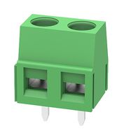 MP012049 - Wire-To-Board Terminal Block, 5 mm, 2 Ways, 26 AWG, 14 AWG, 1.5 mm², Screw - MULTICOMP PRO