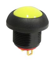 MPP12-7B2A3SM1CAS05L00 - Pushbutton Switch, Non-Illuminated, MP Pushbutton Switches Round-Domed, 13.6 mm, SPST, On-(Off) - MULTICOMP PRO
