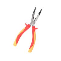 MP-VDE-BN8 - Pliers, Bent Nose, 203.2 mm Length, CRV, Thermoplastic Rubber Handle, 1000V, VDE - MULTICOMP PRO