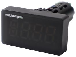 MP-335PAS-1 - Panel Meter, Microcontroller Based, Current, 4 digit display, Range 4-20mA, RED, DIN - MULTICOMP PRO