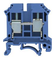 MP012082 - DIN Rail Mount Terminal Block, 2 Ways, 24 AWG, 6 AWG, 10 mm², Screw, 76 A - MULTICOMP PRO