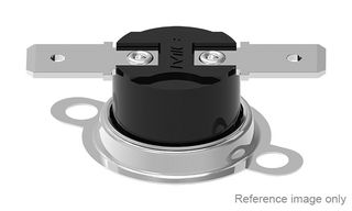 MP-11-80/65/E121B14H221 - Thermostat Switch, Snap Action, 80 °C, Normally Closed, 16A at 125V, 16A at 250V, Flange Mount - MULTICOMP PRO