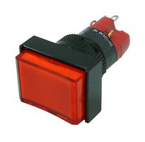 MP-D16LMT1-1KR/R - Industrial Pushbutton Switch, LED 24V, MP Pushbutton Switches Rectangular, 16 mm, SPST-NO, SPST-NC - MULTICOMP PRO