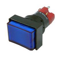 MP-D16LMT1-1CB - Industrial Pushbutton Switch, Incandescent 28V, MP Pushbutton Switches Rectangular, 16 mm - MULTICOMP PRO