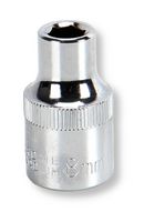 MP12-CRV08 - Socket, Hex, 8mm, 1/2" Drive Size, Chrome Vanadium, DIN3120 - MULTICOMP PRO