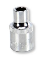 MP12-CRV09 - Socket, Hex, 9mm, 1/2" Drive Size, Chrome Vanadium, DIN3120 - MULTICOMP PRO