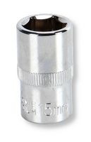 MP12-CRV15 - Socket, Hex, 15mm, 1/2" Drive Size, Chrome Vanadium, DIN3120 - MULTICOMP PRO