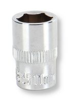 MP14-CRV11 - Socket, Hex, 11mm, 1/4" Drive Size, Chrome Vanadium, DIN3120 - MULTICOMP PRO