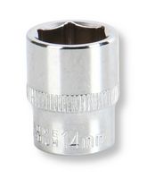 MP14-CRV14 - Socket, Hex, 14mm, 1/4" Drive Size, Chrome Vanadium, DIN3120 - MULTICOMP PRO