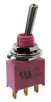 MP-T2-2B-A-T1-S-03 - Toggle Switch, Miniature, IP67, On-On, SPDT, Non Illuminated, Panel Mount, 5 A - MULTICOMP PRO