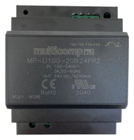 MPKHS-A50    2.1DEGC/W - Heat Sink, 2.1 °C/W, DIN Rail, 50 mm, 80 mm, 50 mm - MULTICOMP PRO
