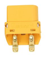 MP011779 - Rectangular Power Connector, 2 Contacts, XT60PT, PCB Mount, Solder, 7.2 mm, Receptacle - MULTICOMP PRO