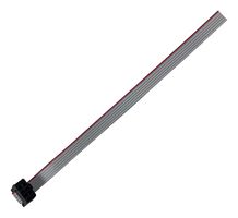 MP012702 - Ribbon Cable, IDC Receptacle to Free End, 6 Ways, 3.94 ", 100 mm, 2.54 mm - MULTICOMP PRO