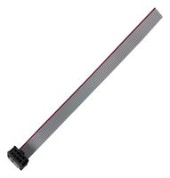 MP012707 - Ribbon Cable, IDC Receptacle to Free End, 8 Ways, 1.97 ", 50 mm, 2.54 mm - MULTICOMP PRO