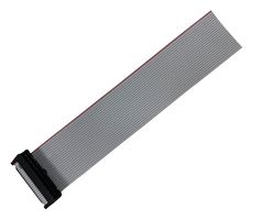 MP012738 - Ribbon Cable, IDC Receptacle to Free End, 24 Ways, 3.94 ", 100 mm, 2.54 mm - MULTICOMP PRO