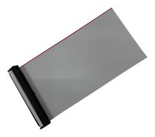 MP012776 - Ribbon Cable, IDC Receptacle to Free End, 60 Ways, 7.87 ", 200 mm, 2.54 mm - MULTICOMP PRO