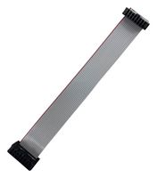 MP012786 - Ribbon Cable, IDC Receptacle to IDC Receptacle, 6 Ways, 3.94 ", 100 mm, 2.54 mm - MULTICOMP PRO