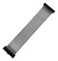 MP012826 - Ribbon Cable, IDC Receptacle to IDC Receptacle, 24 Ways, 11.81 ", 300 mm, 2.54 mm - MULTICOMP PRO