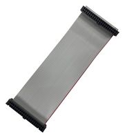 MP012846 - Ribbon Cable, IDC Receptacle to IDC Receptacle, 40 Ways, 3.94 ", 100 mm, 2.54 mm - MULTICOMP PRO