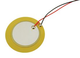 MCFT-27T-4.2AL-127. - Piezo Element, Diaphragm, 4.2 kHz, 300 ohm, 25000 pF, 27 mm, 0.43 mm - MULTICOMP PRO