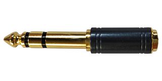 MP013327 - Audio Adapter, Grey Handle, Stereo Plug - 6.35mm, Stereo Receptacle - 3.5mm - MULTICOMP PRO