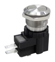 MPW22-A0F1000-A3ZA - Vandal Resistant Switch, MP Vandal Resistant Switches Latching, 22 mm, SPDT, Latching, Round Flat - MULTICOMP PRO