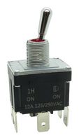 MP1HAD1T1B1M2N1S-5 - Toggle Switch, Sealed, On-None-On, DPDT, Non Illuminated, MP Toggle Switches DPDT, Panel Mount - MULTICOMP PRO