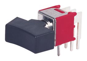 MP4MD1R0000M6NQES - Rocker Switch, Subminiature, On-None-On, DPDT, Non Illuminated, Through Hole, Natural - MULTICOMP PRO