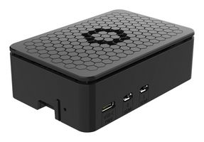 MP011906 - Professional Enclosure, Black, ABS, Raspberry Pi 5 Boards - MULTICOMP PRO