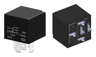 MPCMA36-S-DC24V-A-R - Automotive Relay, 24 VDC, 40 A, SPST-NO, Through Hole, Quick Connect, MP Automotive Relays - MULTICOMP PRO
